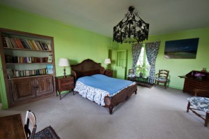 The green guest room, view 2