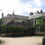 Chambres hotes Loire, la maison vue de la cour