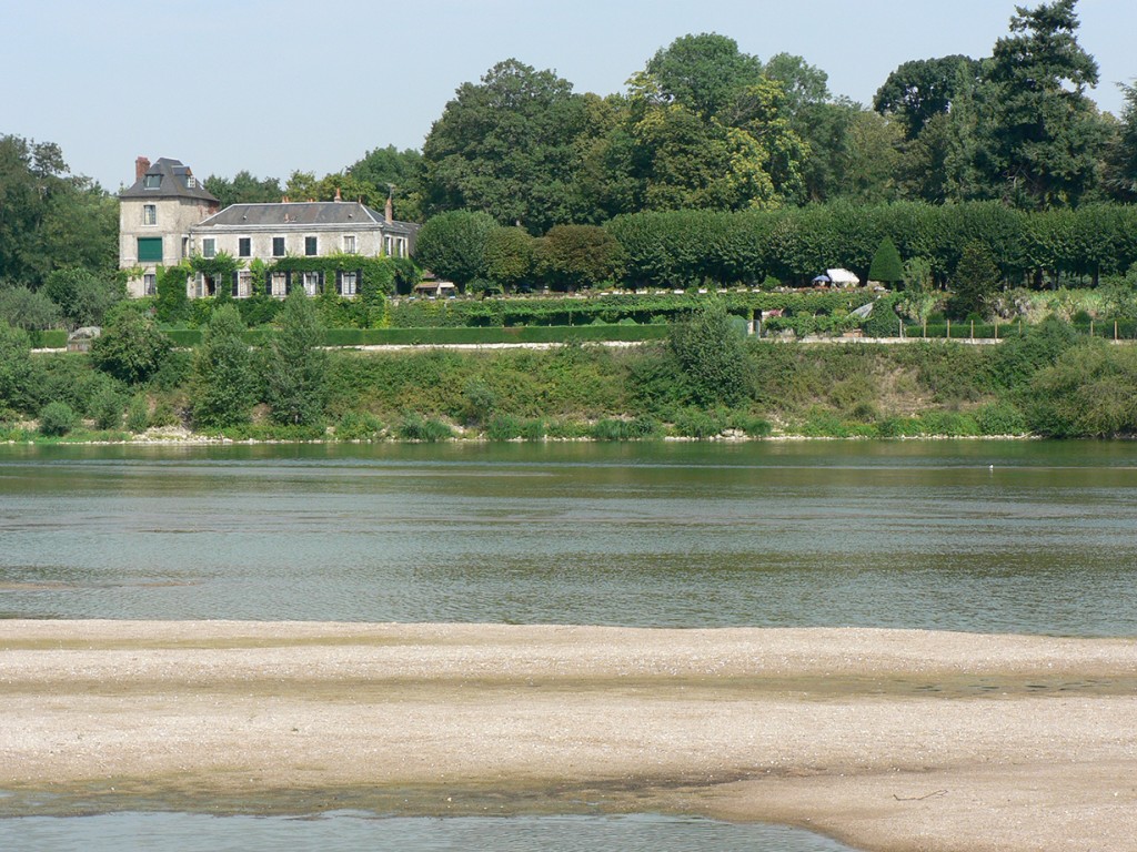 Vue de l'autre coté de la Loire